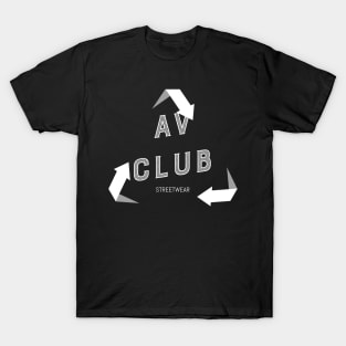 Vintage Retro AV Club Streetwear T-Shirt